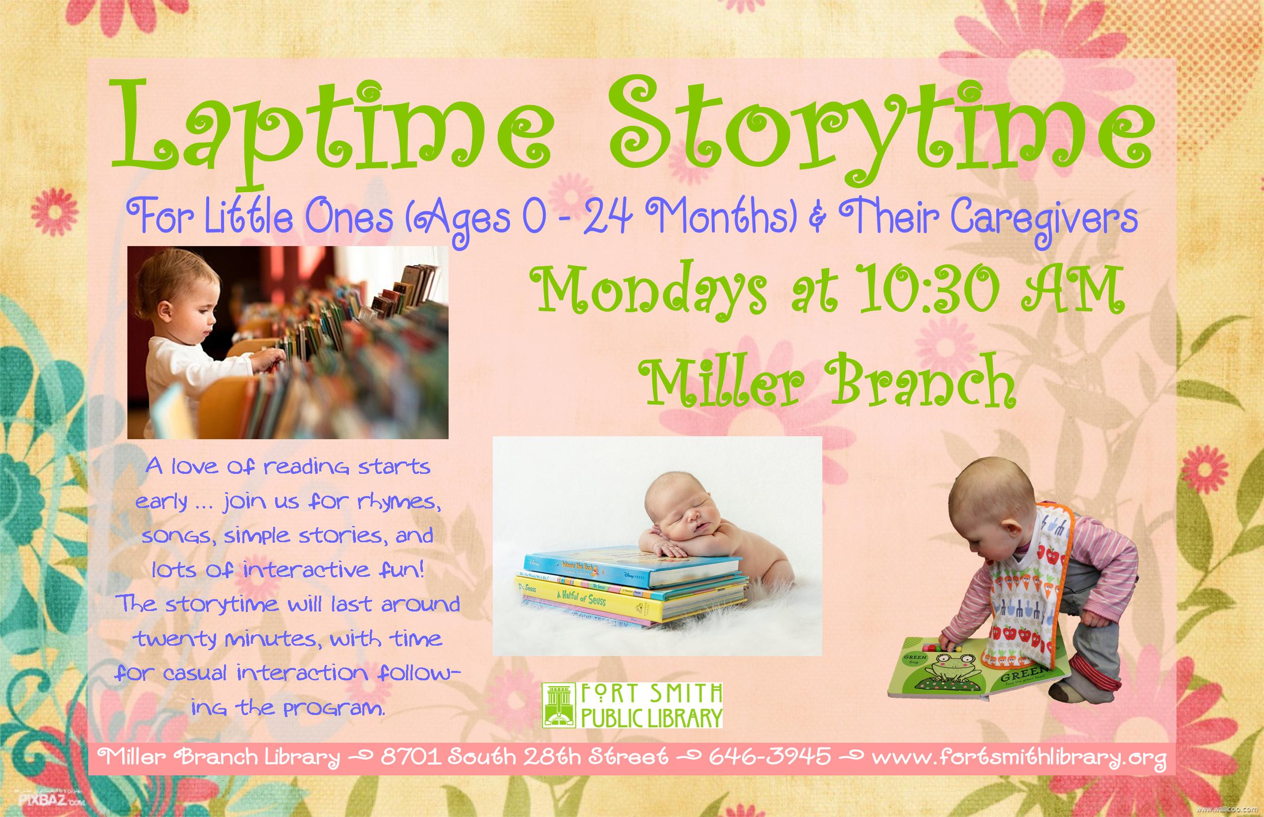 laptime storytime poster