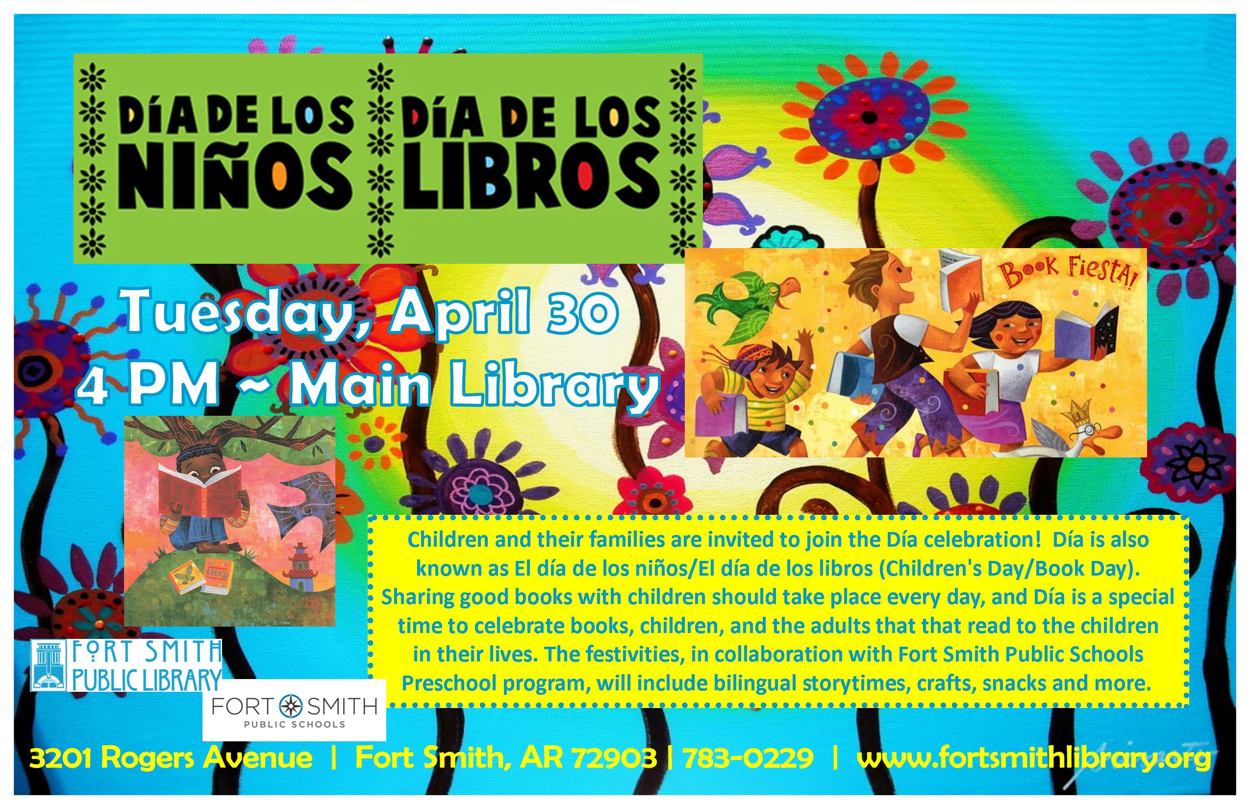  El Día de los Niños event poster