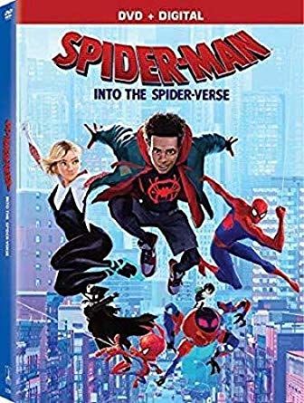 Spider-Man Into the Spider-Verse DVD cover