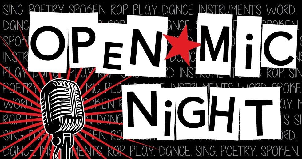 Open mic night poster