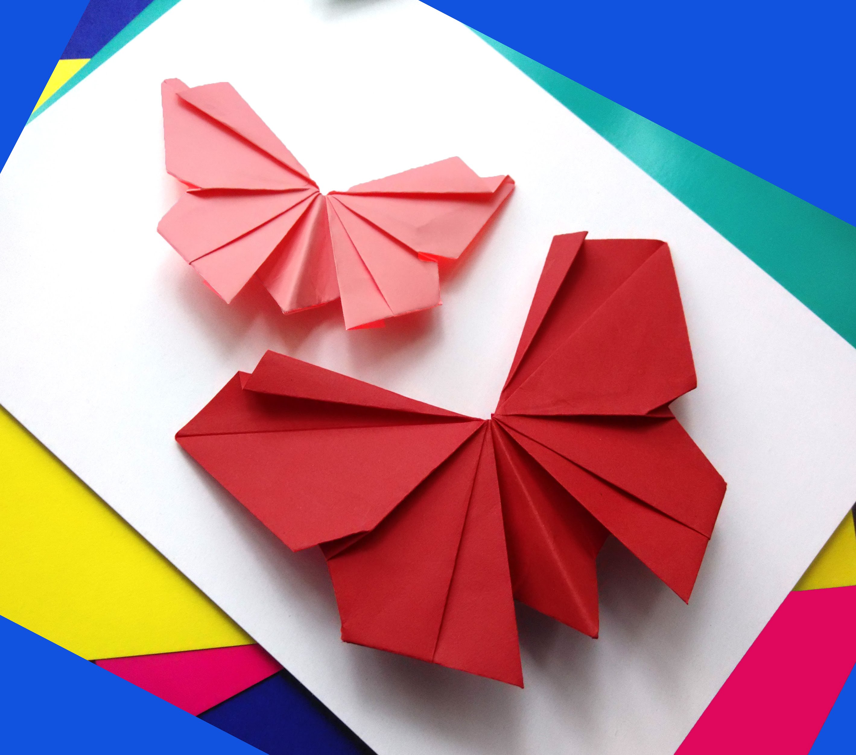 origami butterflies