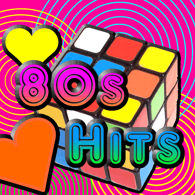 80s music graphic