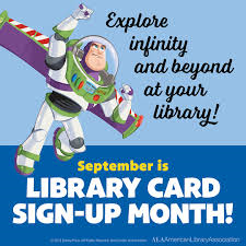 Toy Story Library Card Sign-up