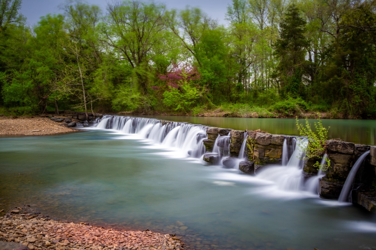 Photograph by Jim Anderson of Natural Dam