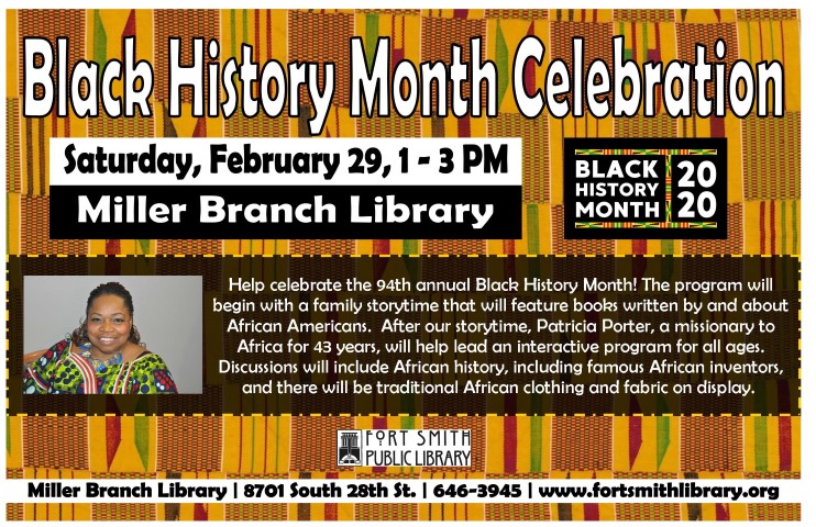 Black History Month Celebration poster