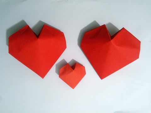 Valentine Origami Hearts