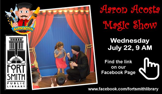 Aaron Acosta Magic Show flier