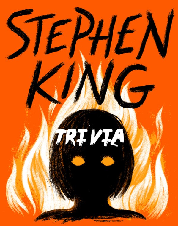 Stephen King trivia on Orange background 