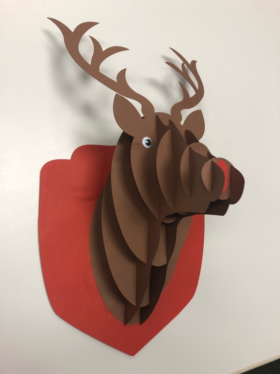 3-D Reindeer Image