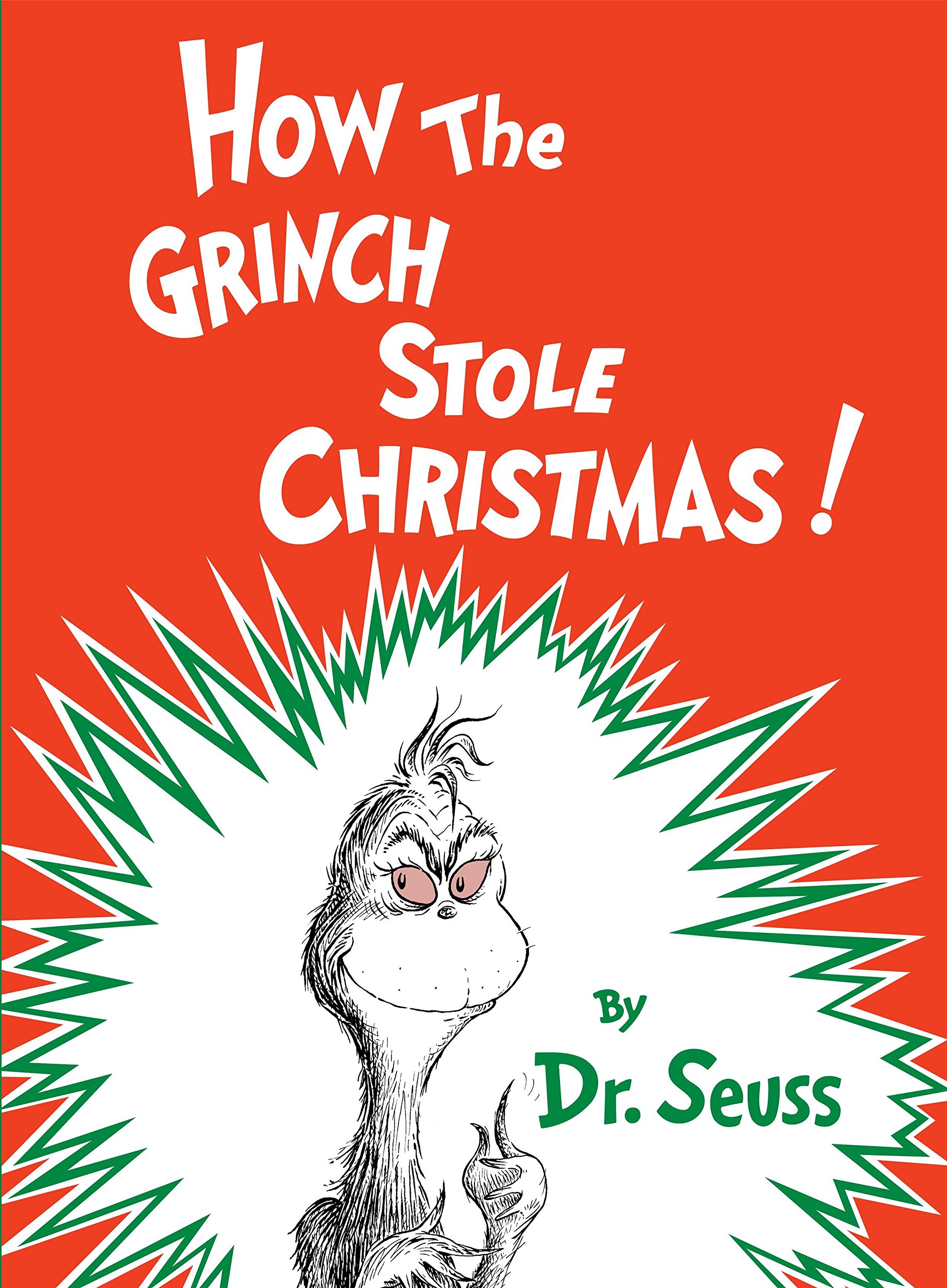 "How the Grinch Stole Christmas" book cover