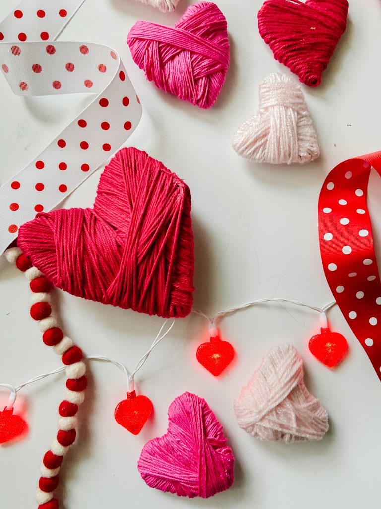 heart yarn craft for adults