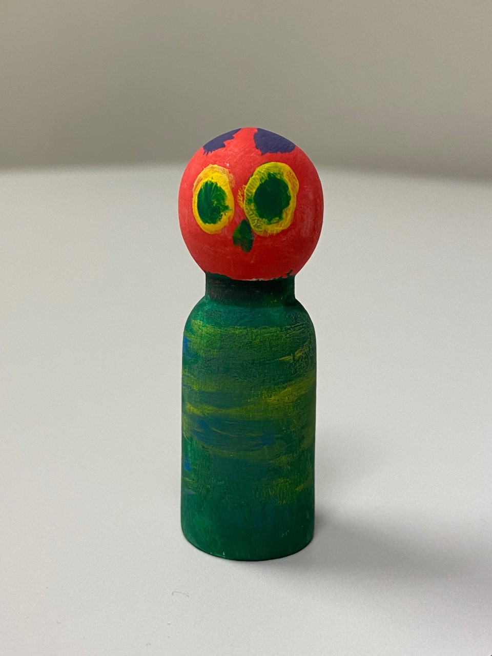 hungry caterpillar wooden peg doll