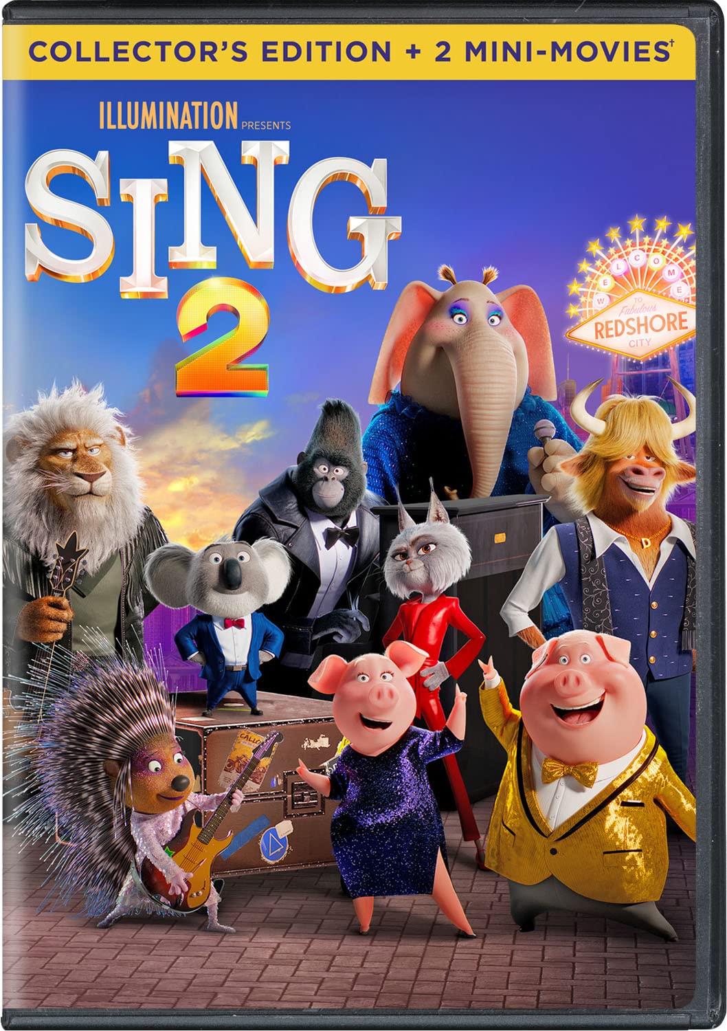 Sing 2 DVD cover