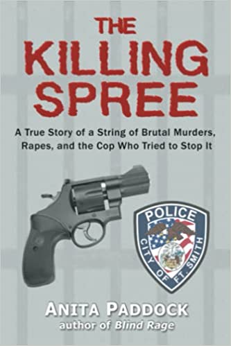 book jacket for "The Killing Spree" by author Anita Paddock