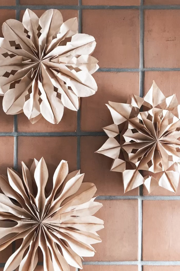 paper snowflake craft