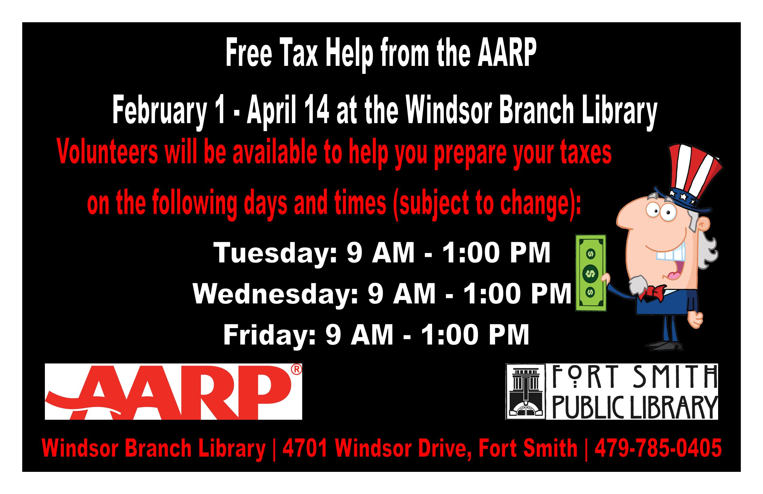 Free Tax Help from the AARP