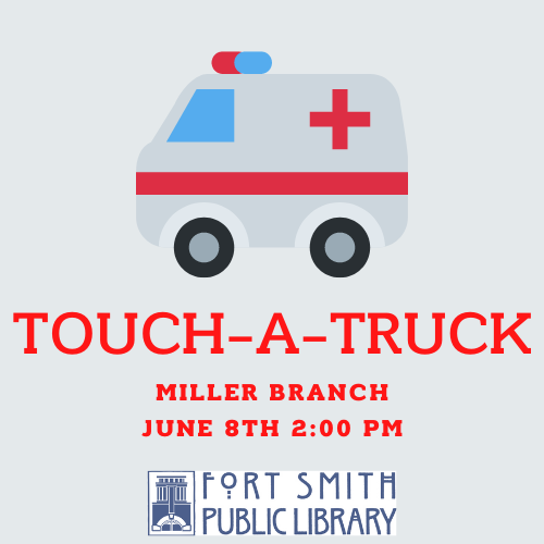 touch-a-truck event with an ambulance