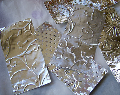 embossed aluminum art