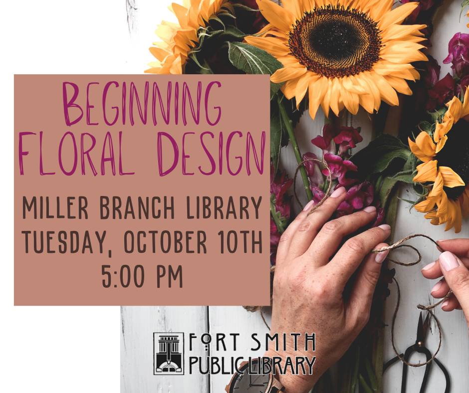 beginning fall floral design library program