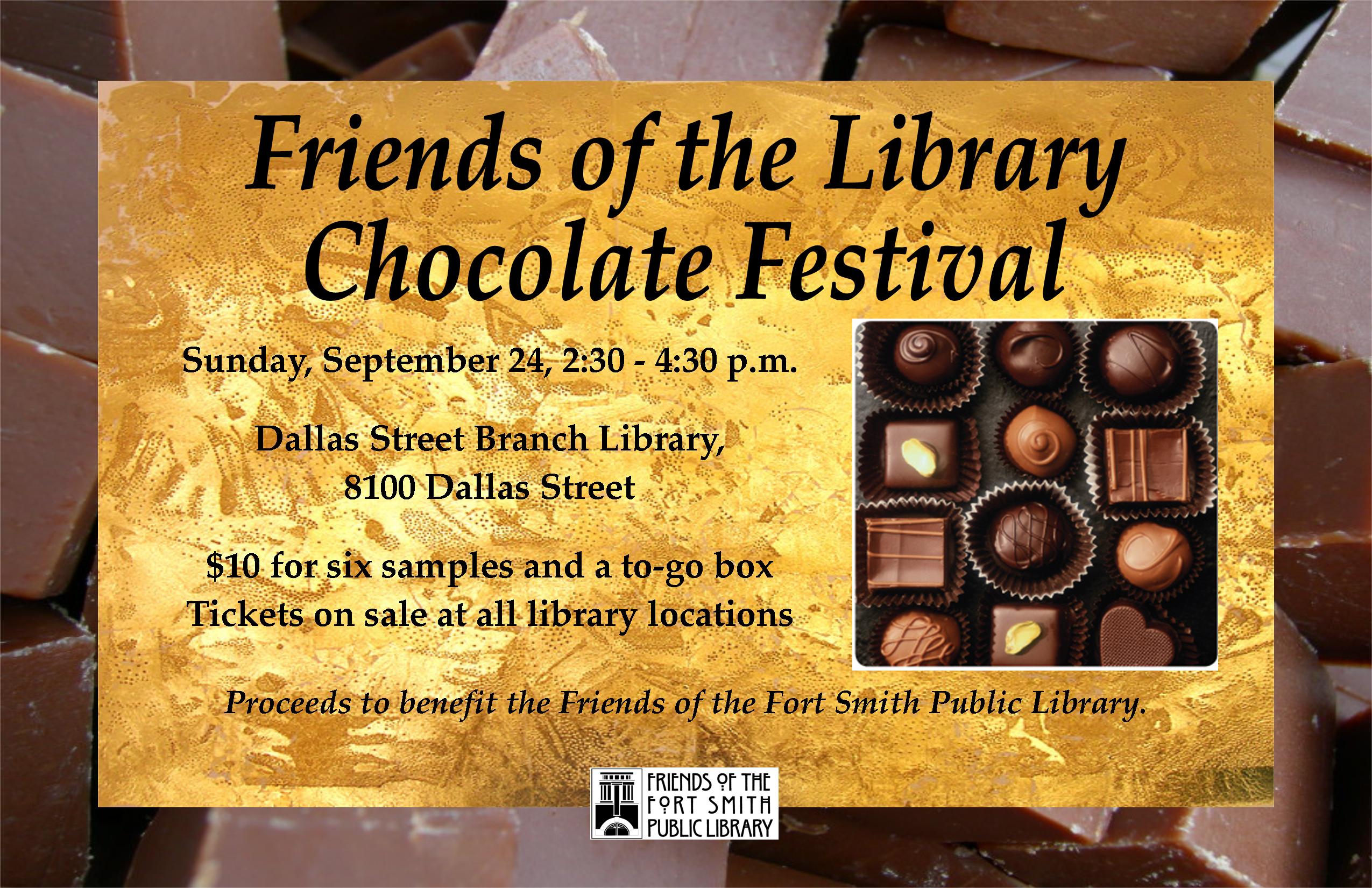 poster for 2023 Chocolate Festival