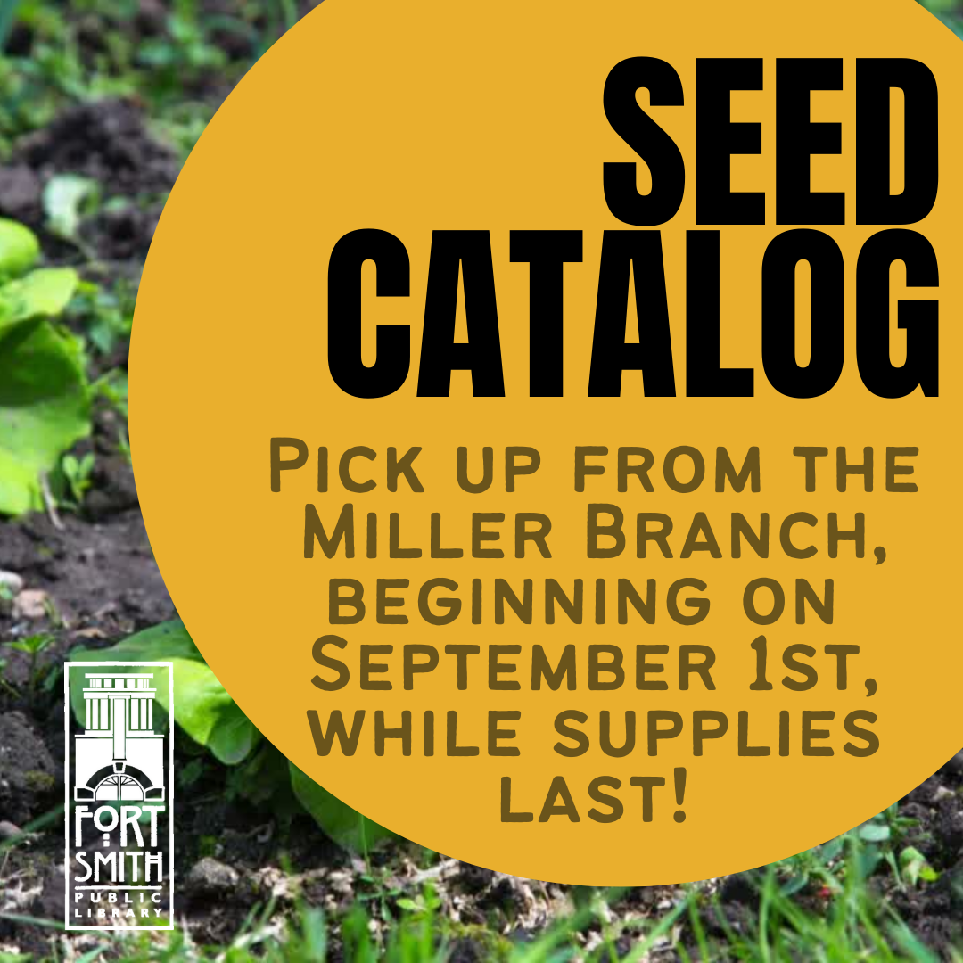 seed catalog at the Miller Branch