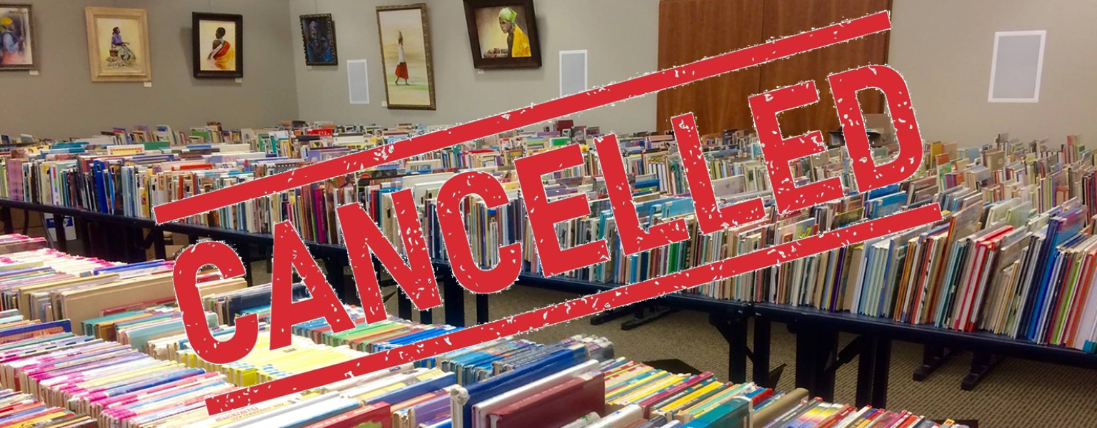 Friends of the Library Children's & Youth Adult Sale Cancelled
