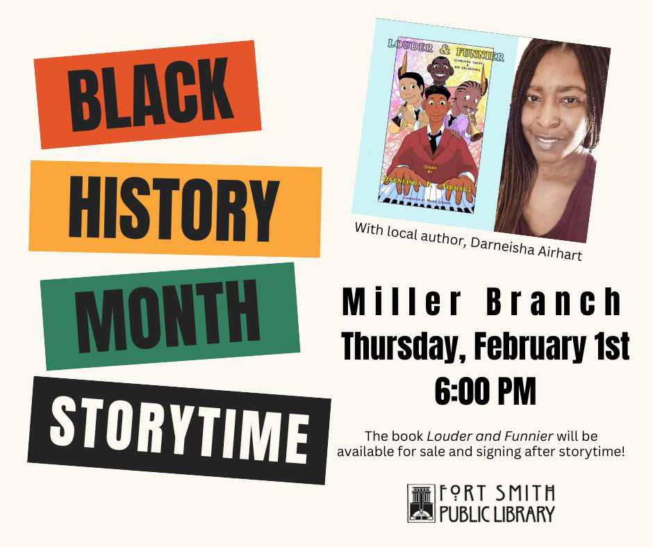 Black History Month Storytime with Darneisha Airhart and her book
