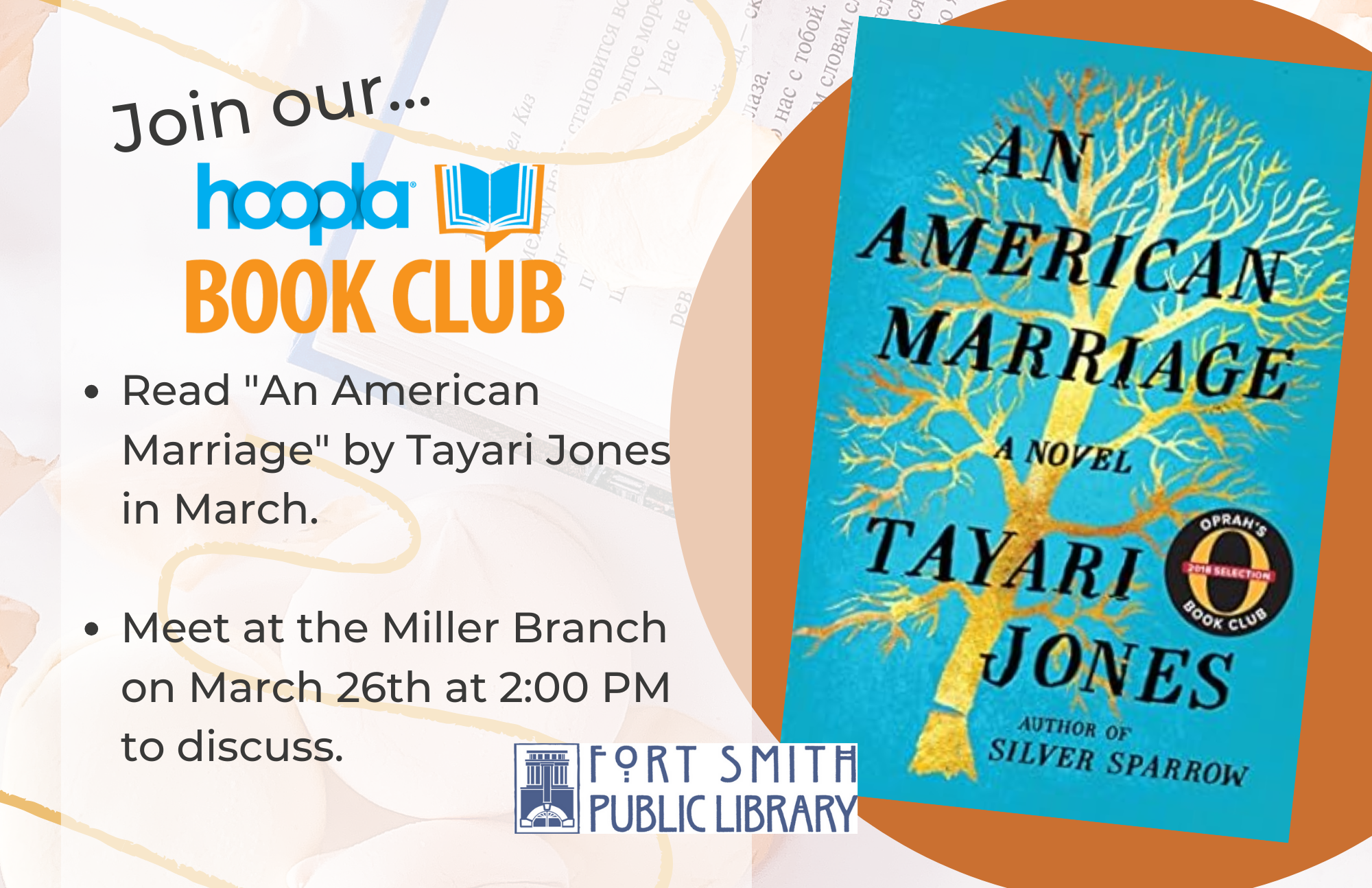 book cover for An American Marriage by Tayari Jones