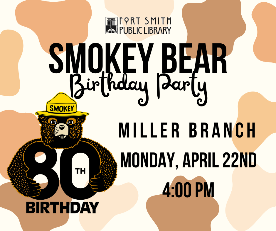 Poster for Smokey Bear's 80th Birthday Party