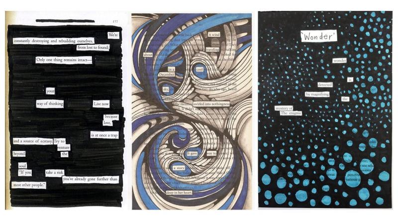 Blackout Poetry Examples