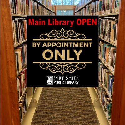 Main library open by appointment only