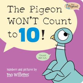 Cover image for The Pigeon Won't Count to 10!