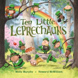 Cover image for Ten Little Leprechauns