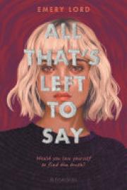 Cover image for All That’s Left to Say