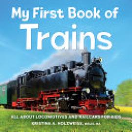 Cover image for My First Book of Trains