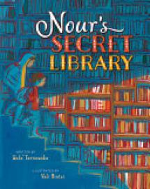 Cover image for Nour's Secret Library
