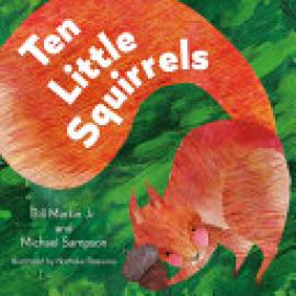 Cover image for Ten Little Squirrels