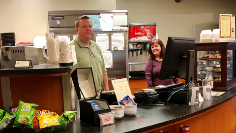 Dewey's Cafe staff