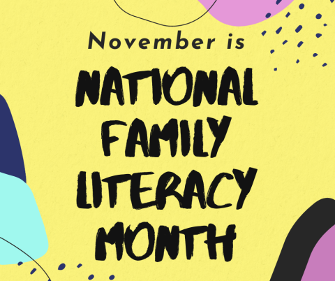November is National Family Literacy Month