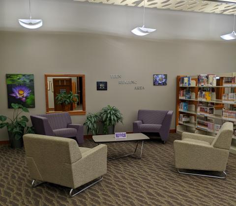 Teen Reading Area at FSPL Main