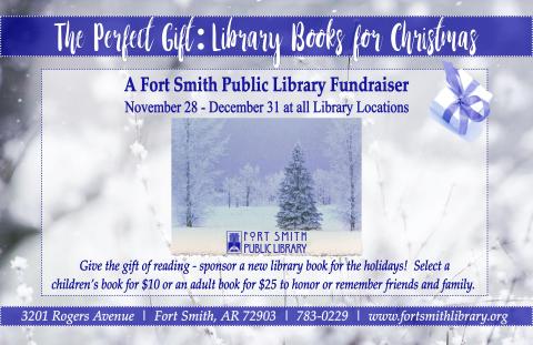 poster promoting perfect gift fundraiser