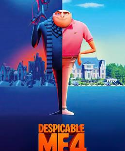 Movie Poster for Despicable Me 4