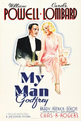 Movie poster for My Man Godfrey