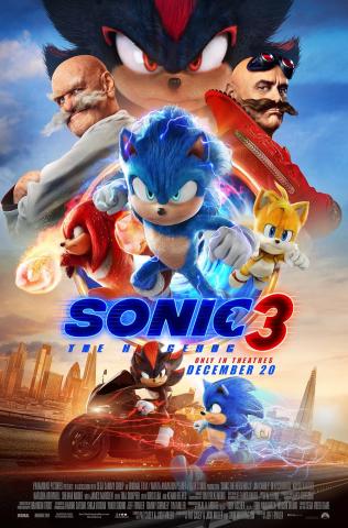 Movie Poster for Sonic the Hedgehog 3