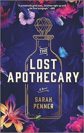 book cover with a medicine bottle on it