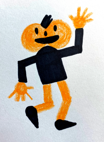pumpkin man