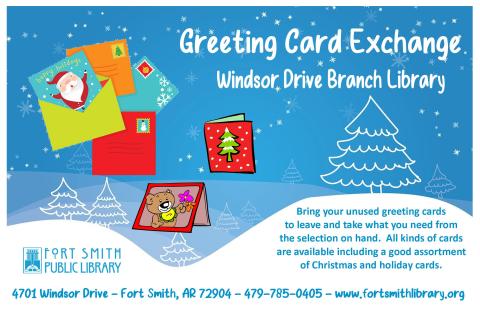 snow covered hills with outlines of Christmas trees and greeting card clipart