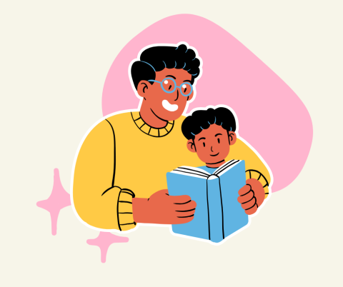 parenting reading to a child
