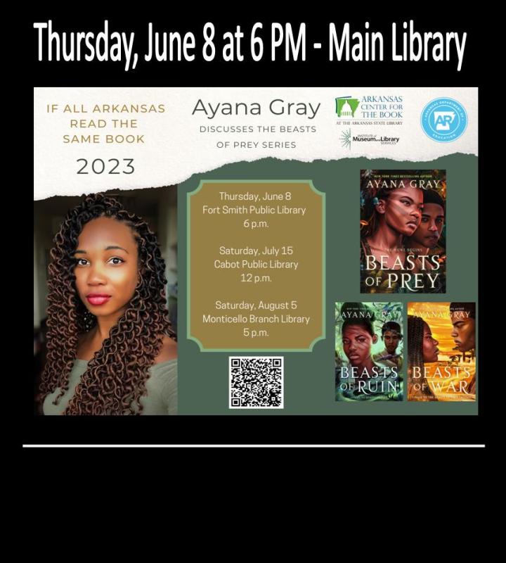 If All Arkansas Read The Same Book: Ayana Gray