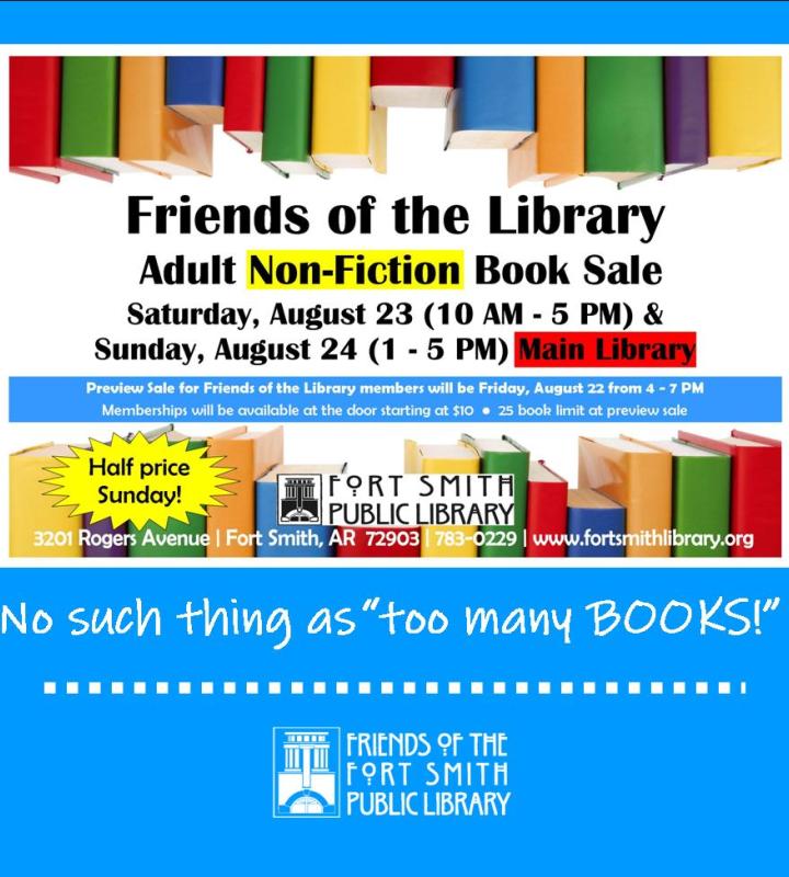 Friends of the Library Non-Fiction Book Sale